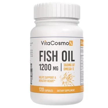 VitaCosmoX Omega 3 Fish Oil EPA & DHA Joint Support, 120 Softgels, 1560MG