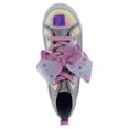 thumbnail image 4 of JoJo Siwa Girl Iridescent Mermaid High-Top Sneakers, Closed Toe Multicolor, Size 7, 4 of 6