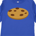 thumbnail image 4 of Inktastic Chocolate Chip Cookie Boys or Girls Long Sleeve Toddler T-Shirt, 4 of 5