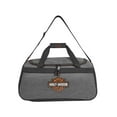 thumbnail image 2 of Harley-Davidson Bar & Shield Logo Duffel Bag w/ Adjustable Strap - Heather Gray, Harley Davidson, 2 of 2