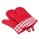 thumbnail image 2 of Guantes de Horno Matsuzay Resistentes al Calor Rojo, 2 of 6