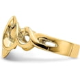 thumbnail image 3 of 14k Yellow Gold Cut-Out Freeform Ring - Ring Size 7.0, 3 of 8