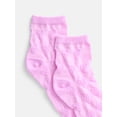 thumbnail image 3 of No Boundaries Women's Ankle Socks, 3-Pack, Size 4-10, 3 of 3