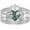 Moss Agate-1, variant on Claddagh Ring for Women 925 Sterling Silver Irish Claddagh Engagement Anniversary Wedding Promise Ring with Blue Sandstone-9