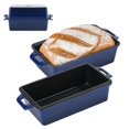 thumbnail image 1 of Set de moldes para pan Northriver Casting 2 en 1 esmaltados de 23 x 13 cm, 1 of 7