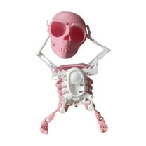 JoyMoreHome Halloween Dancing Skeleton Toy, Swinging Human Skeleton Shape Plaything, Fun Holiday Party Prop & Home Decor