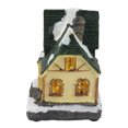 thumbnail image 2 of Casas De Pueblo Navideñas Iluminadas Por LED, Casa De Nieve De Resina Con Textura 3D Para Decoración Del Hogar, Diseño Exquisito Y Pintadas A Mano, Regalos Con Pilas Para, 2 of 7