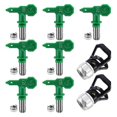 thumbnail image 1 of For 7pcs airless sprayer tips reversible nozzle tips with 2pcs tip guards for airless paint 10921131, 1 of 5