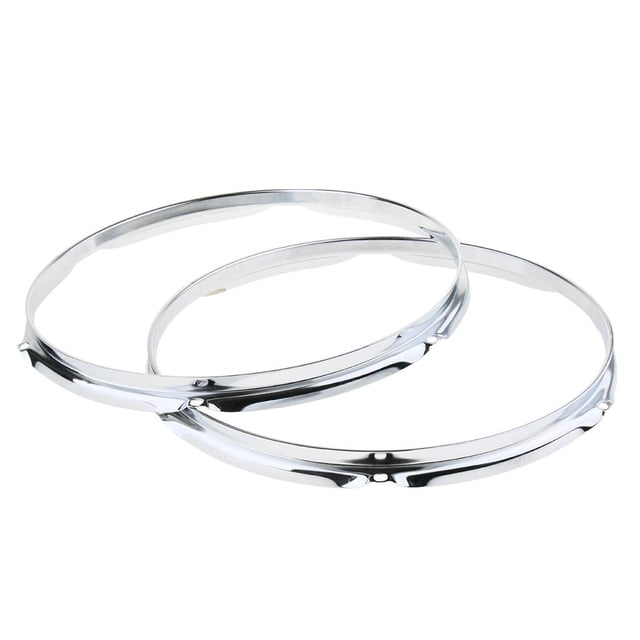 Accesorios de Instrumento de Percusión CUTICAT Aro de Tambor de Hierro 13 Pulgadas 6 Agujeros