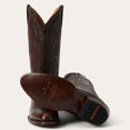 thumbnail image 6 of Men's Stetson Carlisle Leather Boots Handcrafted Round Toe Brown, 6 of 8