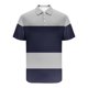 thumbnail image 4 of Blusa y camisa de manga corta con cuello vuelto para hombre, informal, de manga larga, con botones estampados, de poliéster, 4 of 4