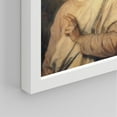 thumbnail image 5 of PixonSign Framed Wall Art Inspirational Christian Themed Illustrations Posters, Set of 4 Renaissance Fine Art Vintage Canvas Prints, Cozy Zen Wall Décor for Home Decor - 8"x10" White, 5 of 5