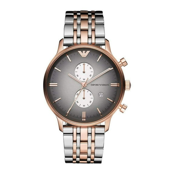 Emporio Armani AR1721 Gianni Classic Rose Gold Mens Watch