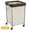 Beige, variant on BGTREND 160L Large Laundry Basket with Wheels, Double Laundry Hamper Rolling, Clothes Hamper Cart for Laundry, Bedroom, Bathroom and Dorm, Black