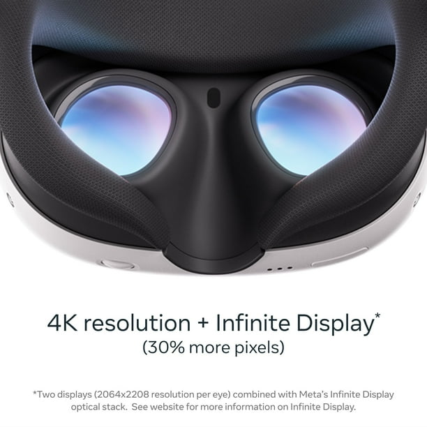 Meta Quest 3 128GB — Breakthrough Mixed Reality — Powerful