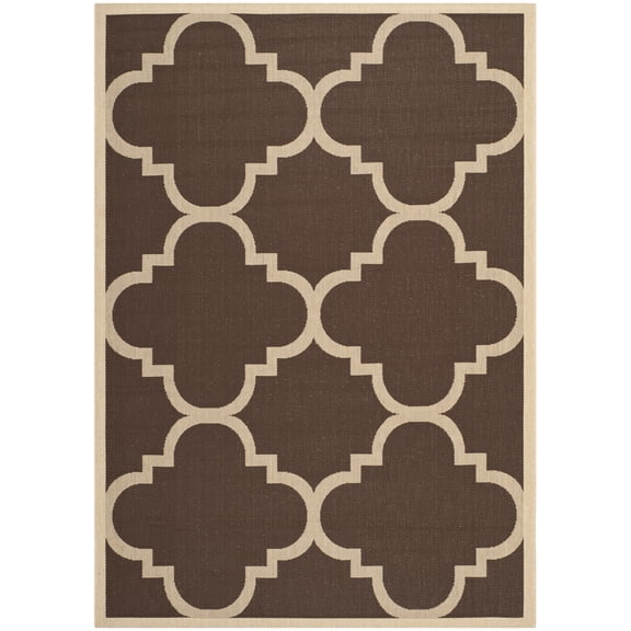 Courtyard Becky Quatrefoil Indoor/Outdoor Area Rug or Runner
