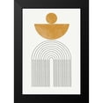 thumbnail image 2 of The Miuus Studio 11x14 Black Modern Framed Museum Art Print Titled - Arch Composition No7., 2 of 5