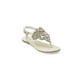 thumbnail image 1 of SANDALIA DE PISO COLOR BLANCO CON PERLAS Mundo Terra 029367, 1 of 2