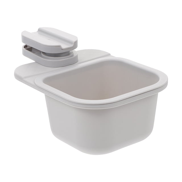 MasteelfCA 1Pc Multi-functional Rotary Table Trash Bin Sundry Storage Box for Home