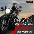thumbnail image 4 of Krator Motorcycle Windshield, Motorcycle Fairing, Wind Deflector, 35mm - 41mm Fork Tubes, Clear, Compatible with Harley Davidson Sportster Seventy-Two XL1200V 2012-2016, 4 of 6