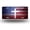 Cross on American Flag with Sparkles, variant on License Plate,Eagle with Patriotic Wing Colors Decorative Front,Personalized Stainless Steel License Plate Cover For Men Women,12.2" X 6.2"