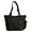 Black, variant on Faraee Women's Canvas Tote Bag Laptop Handbag Shoulder Top Handle Satchel with Bottle Pockets Black