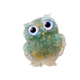 thumbnail image 5 of Mini figura de búho, regalo, recuerdo, colección decorativa, adorno, artesanía, estatua de búho verde, 5 of 9