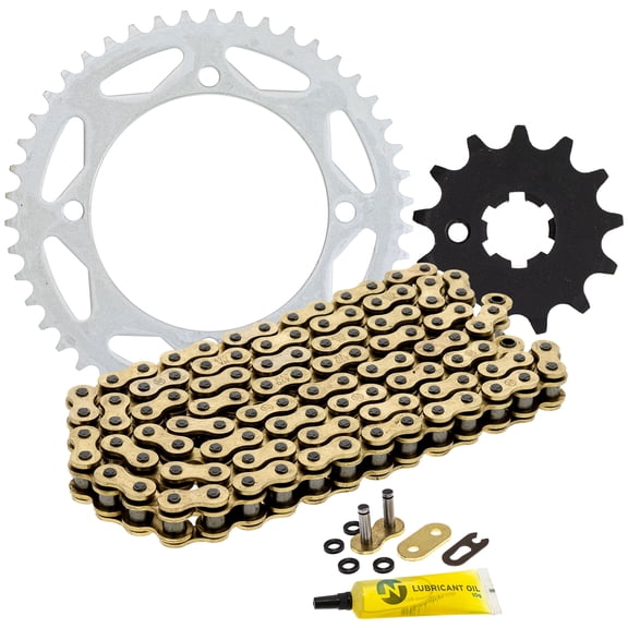 Niche Sprocket Chain Set for Kawasaki KX65 13/46T 420 X-Ring Motorcycle MK1005053