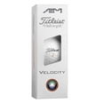 thumbnail image 3 of (4 pack) Titleist 2026 Velocity AIM Golf Balls 12pk, White, 3 of 5