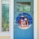 thumbnail image 4 of De Madera Para Colgar En La Puerta, Adorno De Letrero De Madera Redondo De Navidad Para Navidad, Vacaciones, Casa De Campo Monstrate HA040851-01, 4 of 6