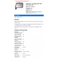 thumbnail image 2 of Right Mirror - Compatible with 1985 - 1991 Ford F-250 1986 1987 1988 1989 1990, 2 of 2