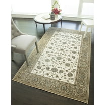 Rugs America Riviera 8' x 10' Rug in Ivory Tan