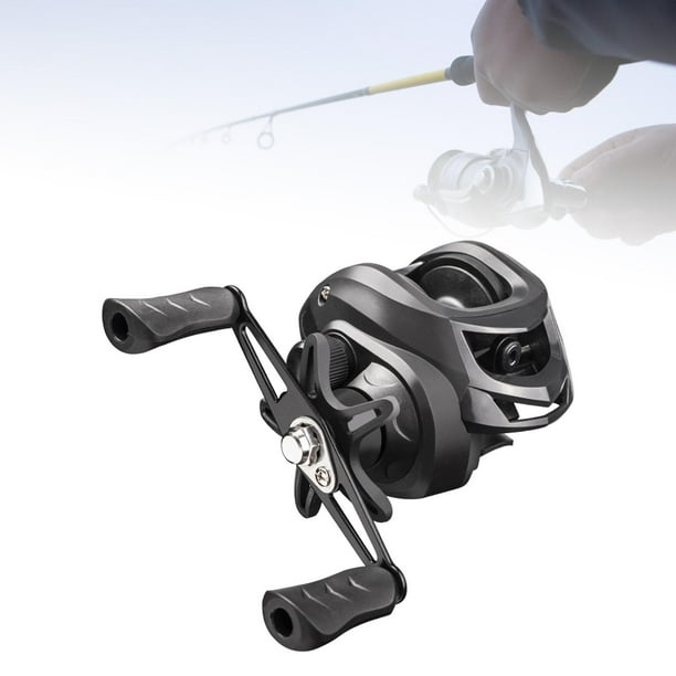 Carrete de cebo de alta velocidad, 7.2: 1 caster, aparejos de /R, para pesca de agua dulce Macarena carrete de cebo