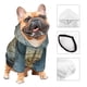 thumbnail image 3 of Balery Vintage Compass Sudadera con Capucha para Perros Pequeños – Ropa para Mascotas, Disfraz para Perros y Gatos, Ideal para Fiestas y Cosplay-X-Large, 3 of 7
