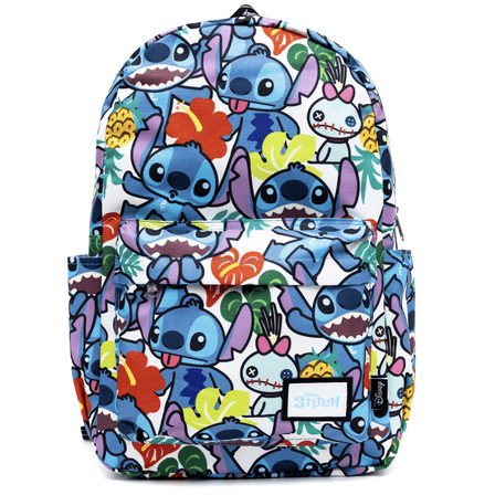 Disney Lilo and Stitch with Scrump 17" Full-Size Nylon Backpack