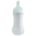 thumbnail image 2 of HmNPlay Glass,Bottle Condiment Bottles Bottle Scale Marked Volume Control Avoid Waste Squirt Bottle Container Dispenser For Ketchup Salad Dressing 350ml, 2 of 9