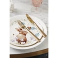 thumbnail image 6 of Lenox Butterfly Meadow Bunny Floral Round 9" Porcelain Accent Plates (4 Count), 6 of 10