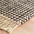 thumbnail image 3 of Dash & Albert Kuba Handwoven Jute Rug, 8' x 10', Black, 3 of 6