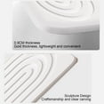 thumbnail image 4 of Diatomaceous Earth Bath Mat for Bathroom Sink with Fast Drying and Non-Slip Base, 4 of 6