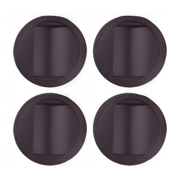 4Pcs Rubber Bed Frame Stopper Furniture Wheel Stopper Nonslip Fixed Chair Foot Pad Floor Protectors Easy to Use
