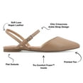 thumbnail image 5 of Journee Collection Women's Martine SuperNatural Shades Tru Comfort Foam Buckle Pointed Toe Flats, 5 of 7