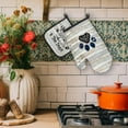 thumbnail image 4 of Camper Dog Lover Gifts Oven Mitts and Pot Holders Sets, Gifts for Camping Dog Lovers Kitchen Accessories Sets, Camping Dog Themed Heat Resistant Oven Glove Potholders for Rv Kitchen Cooking BBQ, 4 of 6