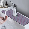 thumbnail image 7 of Pofeuu Anchors Print Splash Guard for Sink Faucet Sink Gadgets-Splash Guard Behind Faucet Drip Catcher for Kitchen, Bathroom,Sink Mat, 7 of 7
