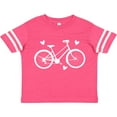 thumbnail image 3 of Inktastic Bicycle Cycling Bike Lover Girls Toddler T-Shirt, 3 of 5