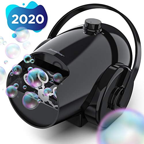 Hicober Automatic Bubble Machine for Kids, Portable Professional Bubble