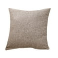 thumbnail image 4 of 20x20 Inch Solid Color Throw Pillow Covers Square Decorative Polyester Cushion Cases for Sofa Couch Bed Chair Living Room Bedroom Farmhouse Rustic Home Decor, 4 of 4