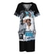 thumbnail image 4 of Vestido de noche holgado con bolsillos de Frankie Beverly, años 90, estilo vintage, para mujer., 4 of 7
