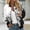Black#3, variant on Women's Loose Zip-Up Sweatshirt Jacket Casual Coarse Knitted Baseball Bomber Pullover - Long Sleeve Solid Color Outerwear for Weekend Outings and Coffee Shop Strolls