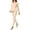 Beige, variant on Tsivenald Womens Thermal Underwear Set 2 Piece Ultra-Soft Fleece Lined Long Sleeve Top & Long Johns Bottom Warm Winter Base Layer
