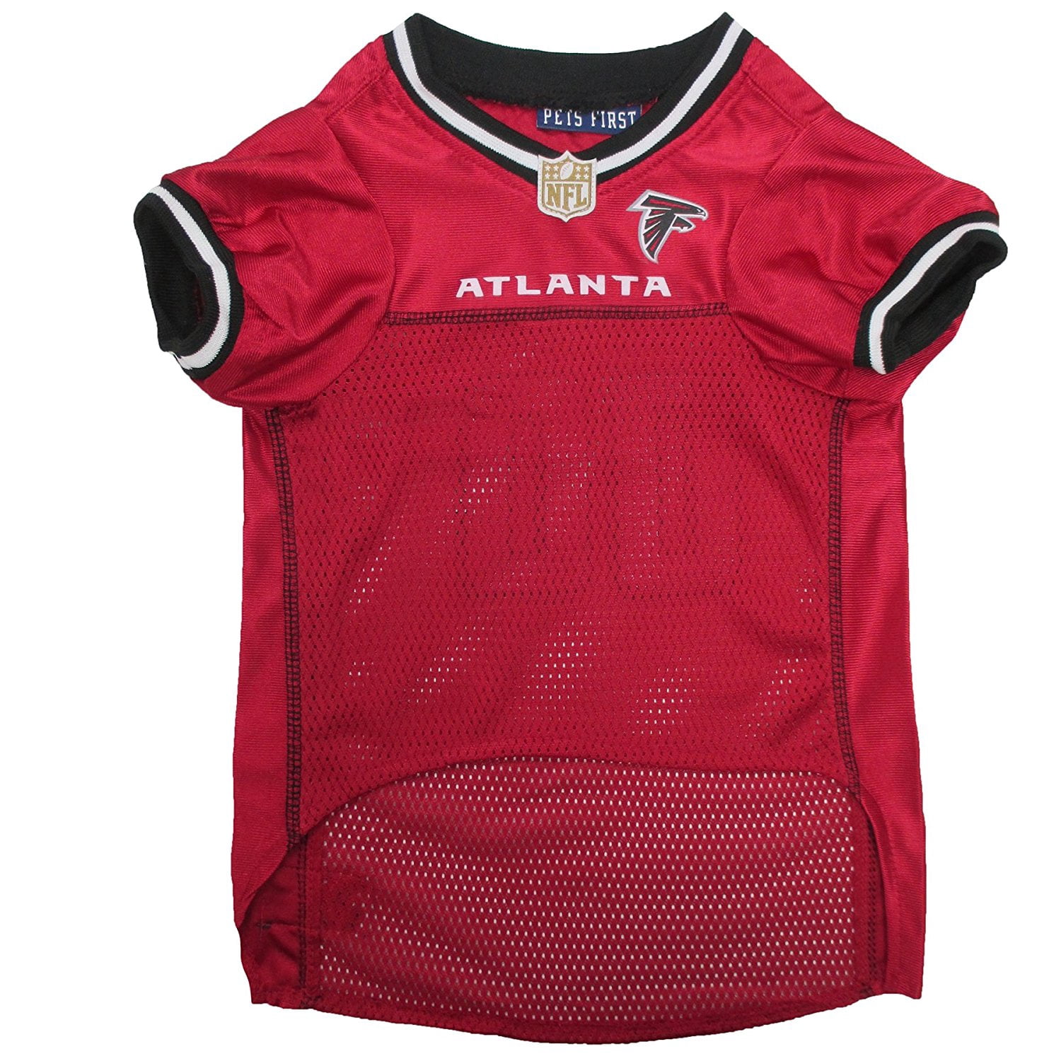 Pets First NFL Atlanta FalconsLicensed Mesh Jersey for Dogs and Cats - Medium